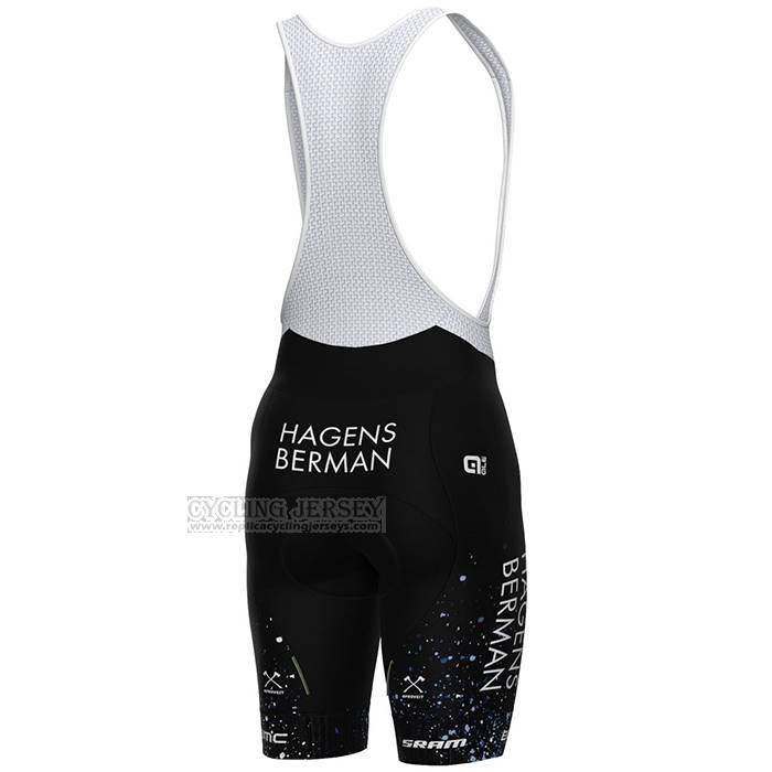 2023 Cycling Jersey Hagens Berman Axeon Black Short Sleeve And Bib Short